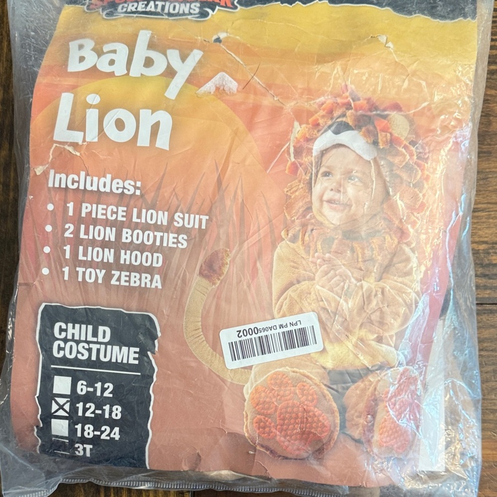 Spooktacular Creations Unisex Baby Lion Costume (12-18 M)